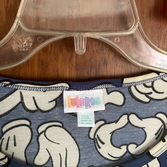 Women’s LulaRoe Disney hi-lo tunic top, size 2XL. - Picture 3 of 5